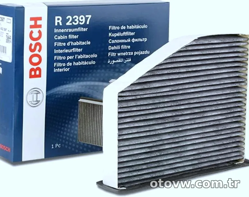 BOSCH 1987432397 | Aktif Karbonlu Polen Filtresi Toledo 2005-2009, Leon, Altea, Golf 5/6, Jetta, A3, Q3, Octavia, SuperB