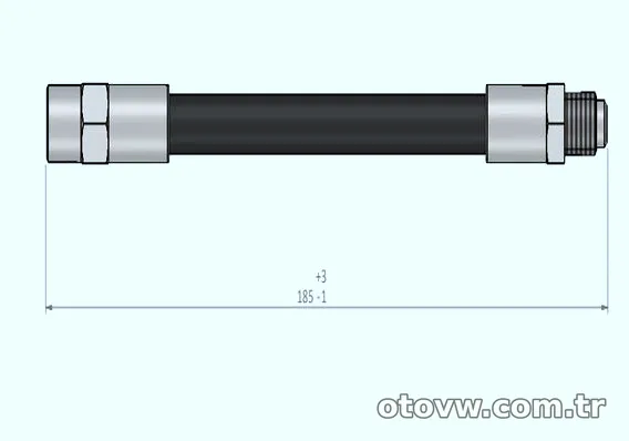 CAVO C800172A Fren Hortumu (Arka)