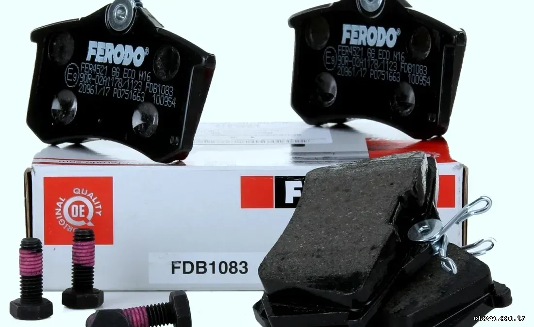 FERODO FDB1083 | Arka Fren Balatası Volkswagen Polo 2010-2017 Volkswagen Golf 6 2009-2012 - FERODO - FER.FDB1083 ,21