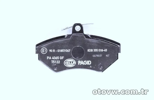 HELLA PAGID 8DB355018451 Fren Disk Balata - HELLA PAGID - 8DB355018451