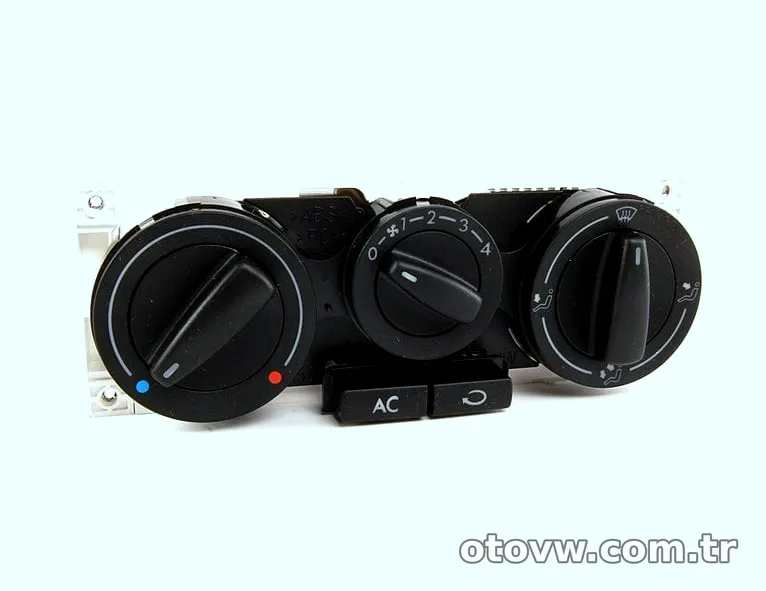 Klima - Kalorifer Tuş Takımı - Golf 4 - Bora - İTHAL - 1J0820045F