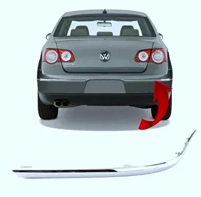 Arka Tampon Çıtası Sağ – Nikelajlı – Volkswagen – Passat