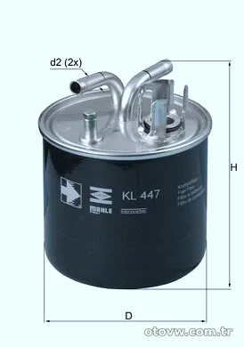 MAHLE KL447 Yakıt Filtresi - MAHLE - KL447