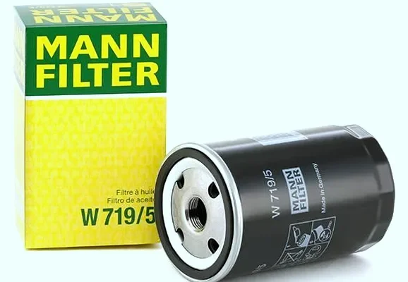 MANN W719-5 | Volkswagen Golf 4/5/6 1.6 BSE Yağ Filtresi