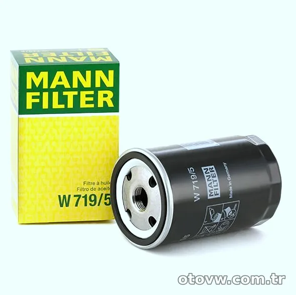 MANN W719-5 | Volkswagen Jetta 2006-2010 1.6 BSE Yağ Filtresi - MANN - MAN.W719-5 ,10
