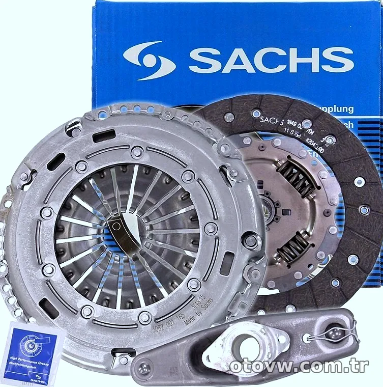 SACHS 3000950072 | VW Golf Passat Jetta Scirocco Audi A3 Seat Leon Skoda Octavia SuperB Yeti 1.4 TSI CAX Debriyaj Seti -
