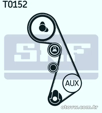 SKF VKMA01908 Triger Kayış Seti
