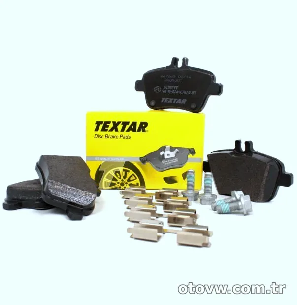 TEXTAR 2484801 | Mercedes W176 A200 CDI A200 D Arka Fren Balata Takım - TEXTAR - TEX.2484801 ,4