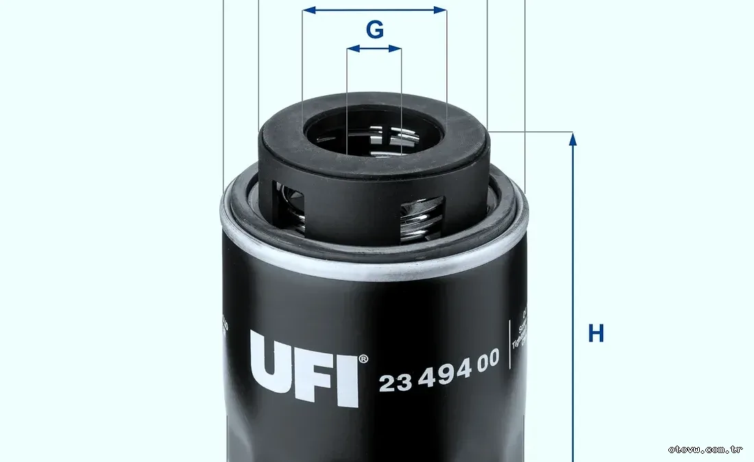 UFI 2349400 Yağ Filtresi - UFI - 2349400