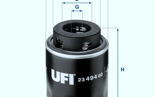 UFI 2349400 Yağ Filtresi