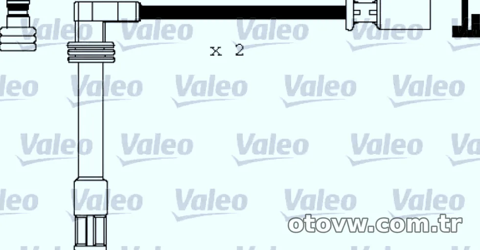 BUJI KABLOSU PASSAT A4 A6 1,8 95>01 PASSAT 97>00 ADR AFY APT ARG - Valeo - VALEO 346126
