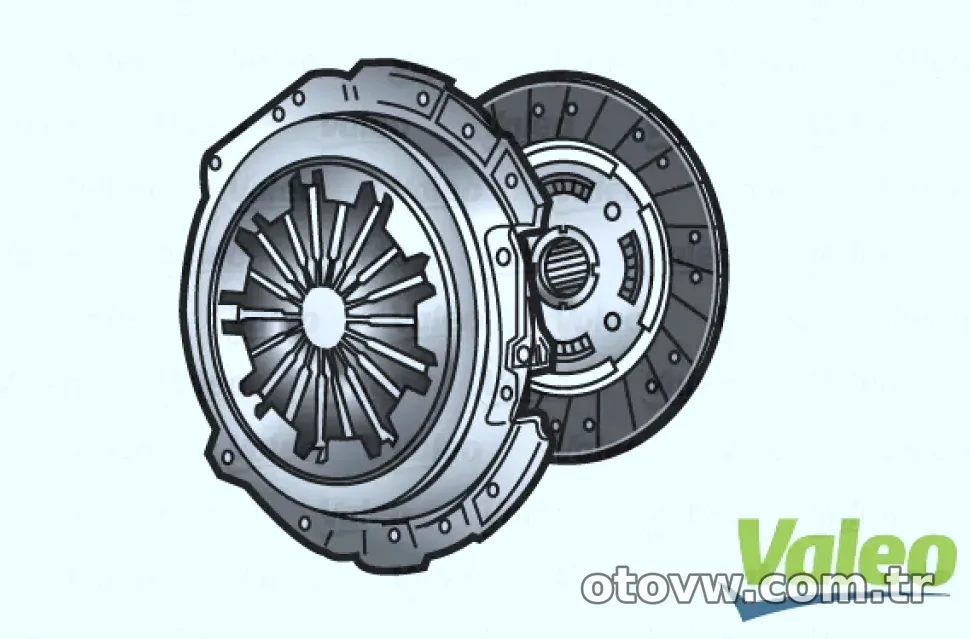DEBRIYAJ SETI TIGUAN 2,0TSI 4 MOTION 16V (07>) - Valeo - VALEO 828072