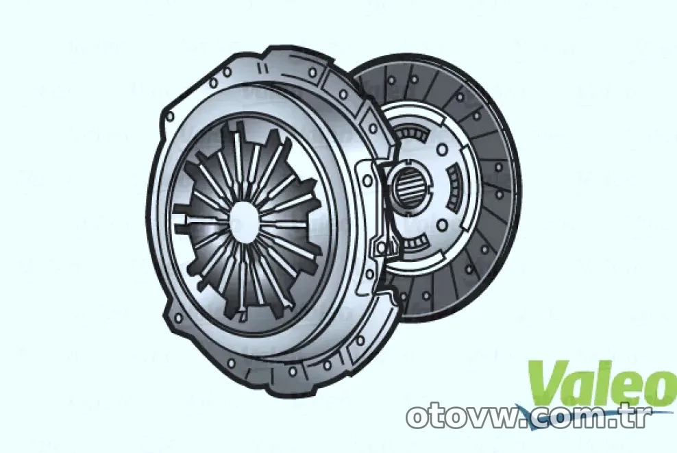 DEBRIYAJ TAKIMI (BASKI+DISK) VW SHARAN ALHAMBRA FORD GALAXY - Valeo - VALEO 832155