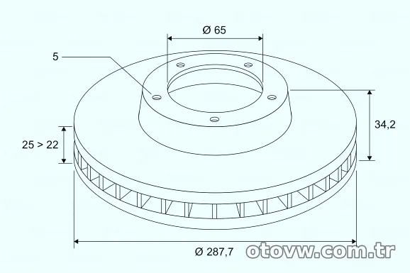 VALEO 197230 Fren Disk Ayna - VALEO - 197230