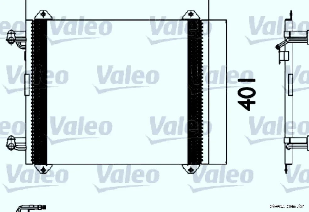 VALEO 817570 KONDENSER AUDI A2 - Valeo - VALEO 817570