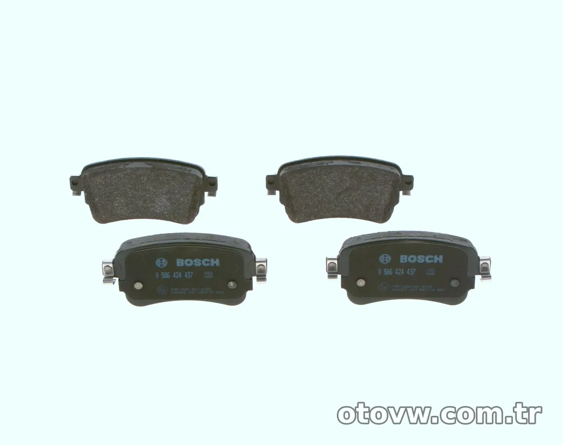 BOSCH 0986424437 Fren Disk Balata - BOSCH - 0986424437