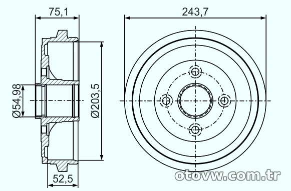 BOSCH 0986477292 Kampana - BOSCH - 0986477292
