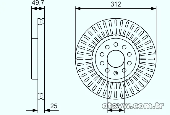 BOSCH 0986479C29 Fren Disk Ayna - BOSCH - 0986479C29