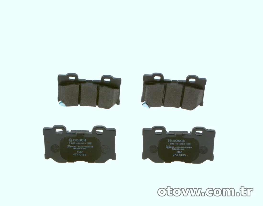 BOSCH 0986494863 Fren Disk Balata - BOSCH - 0986494863