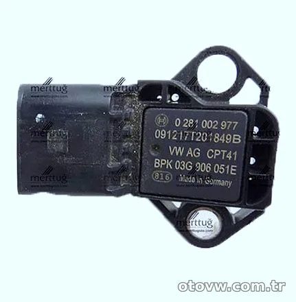 Motor Turbo Basınç Sensörü - CAVD - Motor - 1.4 TDI - Jetta - 2011 - 2014 - BOSCH - 03G906051E-21