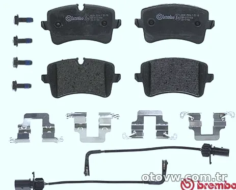 BREMBO P85118 Fren Disk Balata - BREMBO - P85118