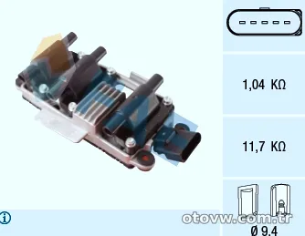 FAE 80404 Ateşleme Bobini - FAE - 80404