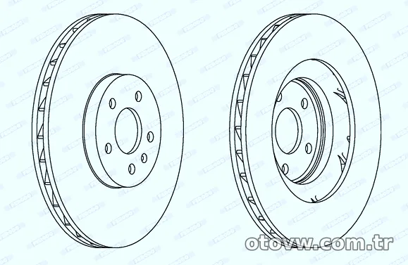 FERODO DDF1665C1 Fren Disk Ayna - FERODO - DDF1665C1