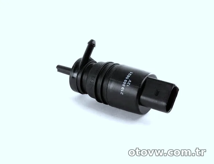 Silecek Su Fıskiye Motoru Tekli - Audi A4 - 2001 - >> - İTHAL - 1J5955651-1T0955651-1K5955651-21
