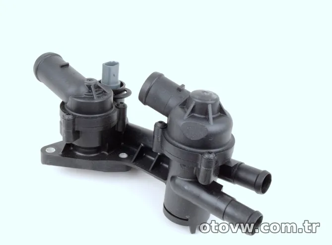 Termostat Komple - CMSA - Motor - 1.4 TDİ - Audi A3 - 2009 - 2013 - İTHAL - 03C121111T-12