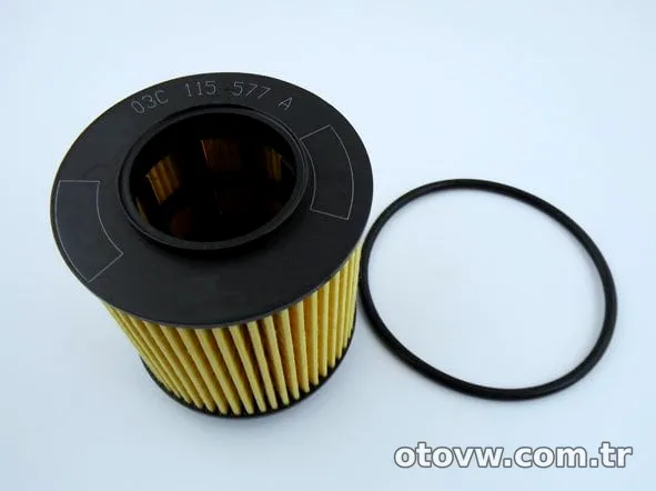 Yağ Filtresi - CAVB - Motor - 1.4 TDİ - Touran - 2009 - 2010 - İTHAL - 03C115562-21
