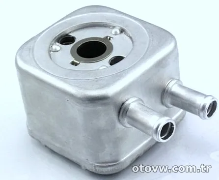 Yağ Soğutucu Düz Çıkış - AQM - Motor - 1.9 TDI - Octavia - 2001 - 2011 - İTHAL - 028117021E-21