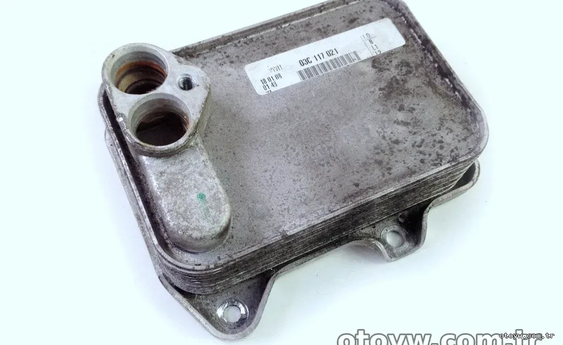 Yağ Soğutucusu - CAXC - Motor - 1.4 TDİ - Altea - 2007 - 2010 - İTHAL - 03C117021E-12