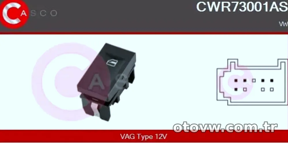 CAM ACMA KAPAMA ANAHTARI SAG SOL POLO CLASSIC / HB 00>02 - Kraw - KRAW AN-402