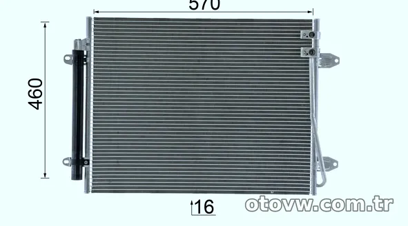 MAHLE AC734000P Klima Radyatörü - MAHLE - AC734000P