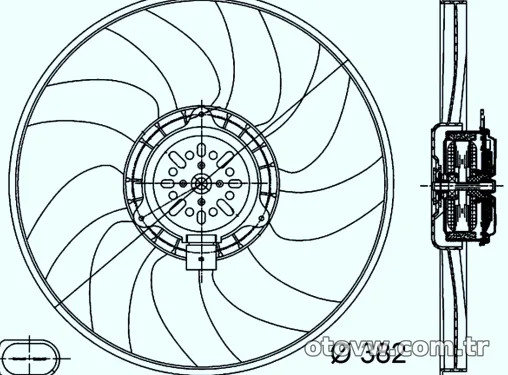 MAHLE CFF312000S Radyatör Fan ve Motoru - MAHLE - CFF312000S