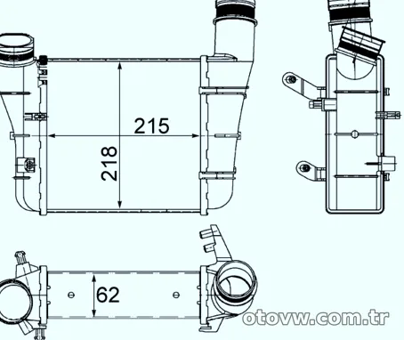 MAHLE CI336000S Turbo Radyatörü - MAHLE - CI336000S