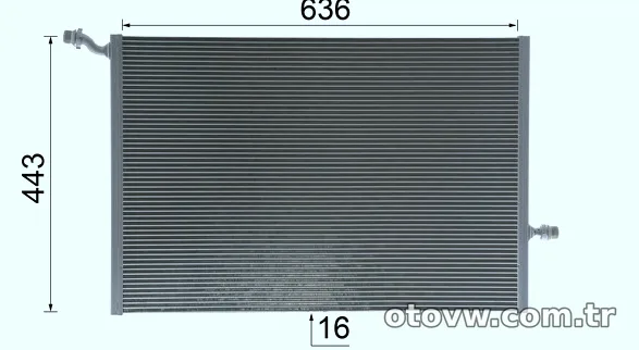MAHLE CIR25000P Turbo Radyatörü - MAHLE - CIR25000P