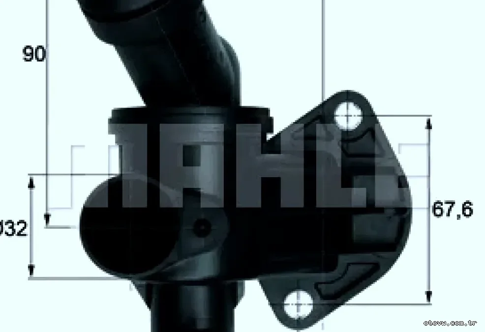 TERMOSTAT KOMPLE A4 AVANT 05>08 A6 AVANT 05>11 EXEO 09>14 87° BWE BUL BGB BWT - Mahle - MAHLE TI787