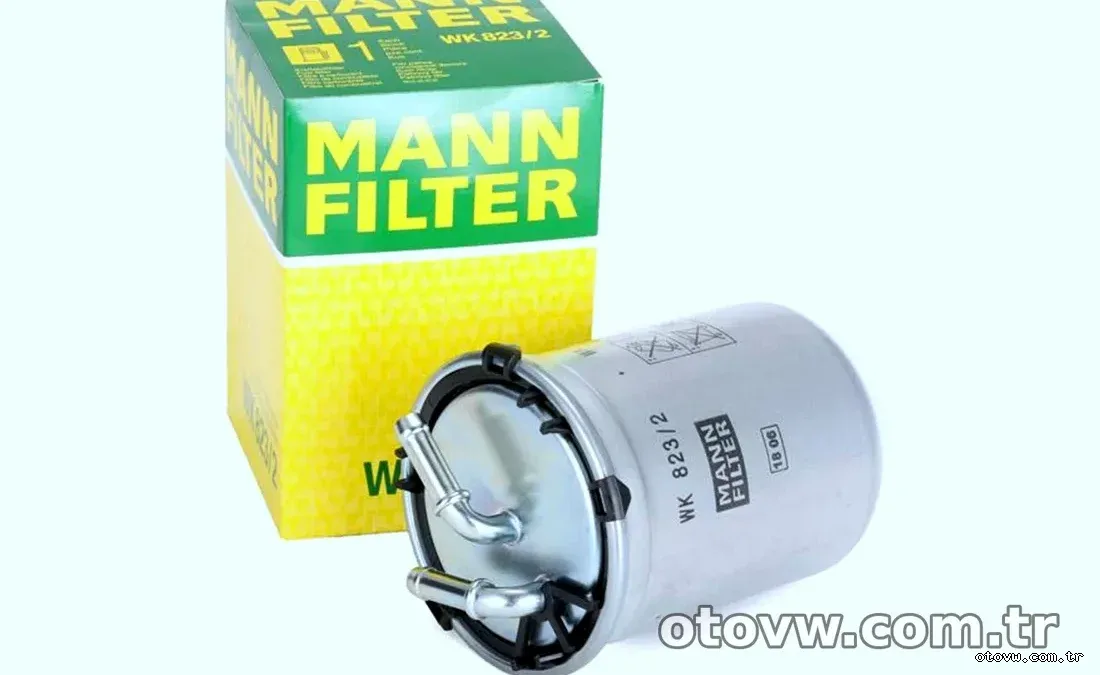MANN WK823-2 | Mazot Filtresi Volkswagen Polo 06-14, Audi A1 11-15, Seat Cordoba/Ibiza/Toledo, Skoda Rapid/Roomster/Fabi