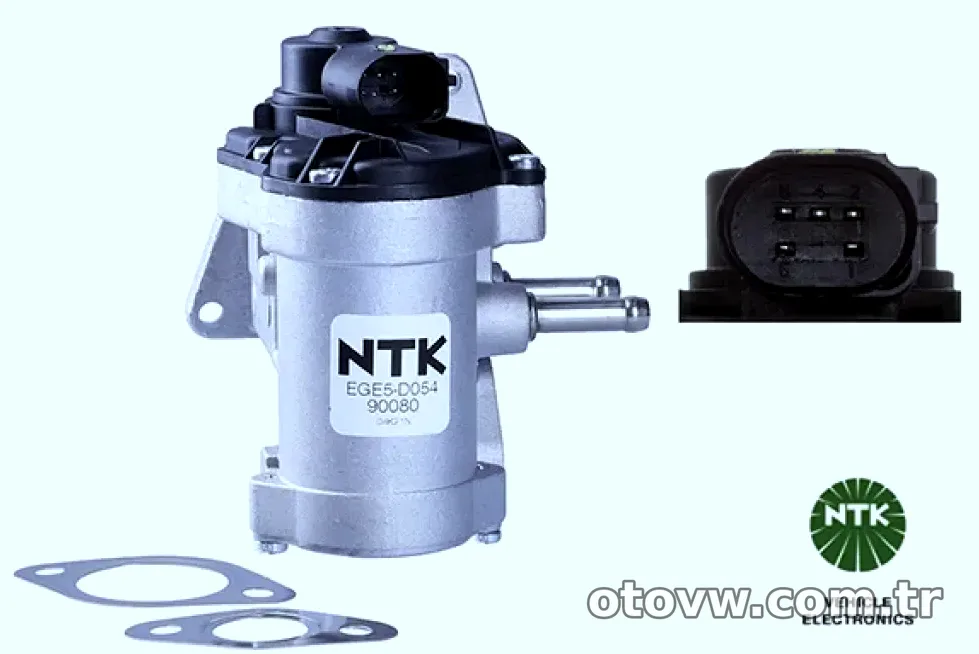 EGR VALFI GOLF V JETTA OCTAVIA PASSAT A3 POLO TOURAN 1,6 BLF 03>10 - NGK - NGK 90080