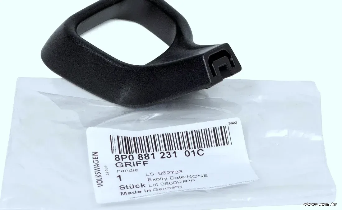 OEM 8P0881231 | Audi A3 2004-2017 Model Arası Sol Ön Şoför Koltuk Ayar Kolu - OEM - OEM.8P0881231