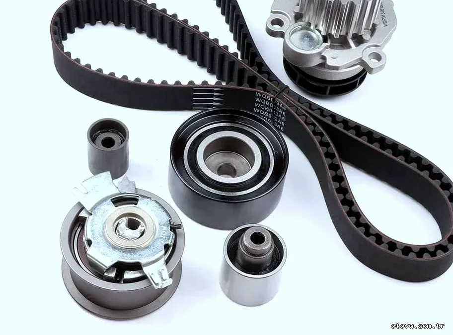 Motor Triger Set Komple 5 Parça - AZV - Motor - 2.0 TDI - Golf - 2004 - 2007 - Orjinal - 03G109244-5