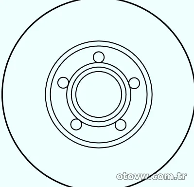 TRW DF2650 Fren Disk Ayna - TRW - DF2650