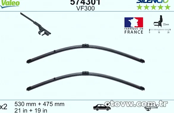 VALEO 574301 Silecek Süpürgesi - VALEO - 574301