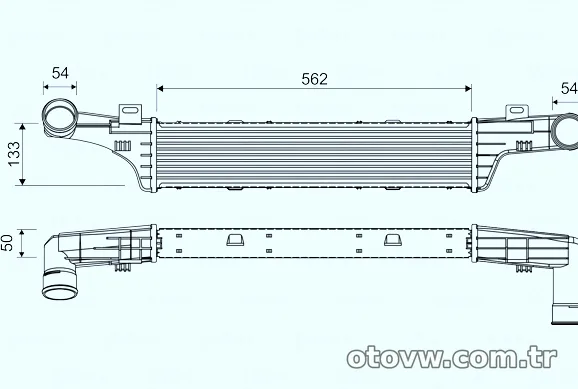 VALEO 817905 Turbo Radyatörü - VALEO - 817905